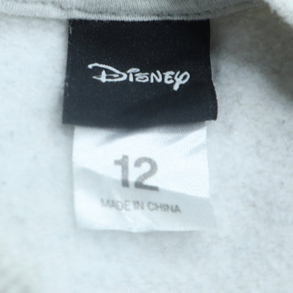 Disney Women Grey Mickey Mouse Graphic Sweatshirt Size 12