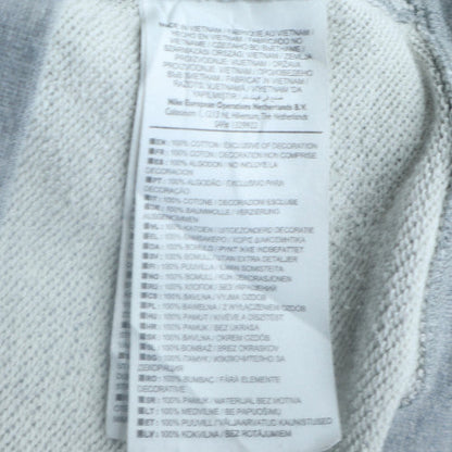 Tommy Hilfiger Men’s White Striped Full Zip Hoodie Medium
