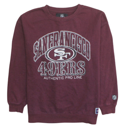 NFL San Francisco 49ers Men's Burgundy Graphic Sweatshirt M