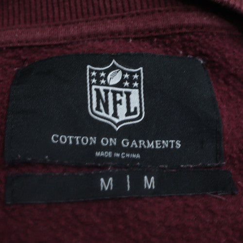 NFL San Francisco 49ers Men's Burgundy Graphic Sweatshirt M