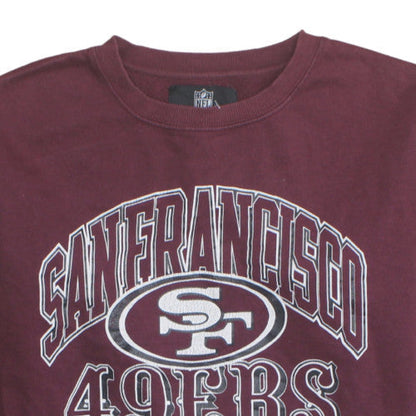 NFL San Francisco 49ers Men's Burgundy Graphic Sweatshirt M