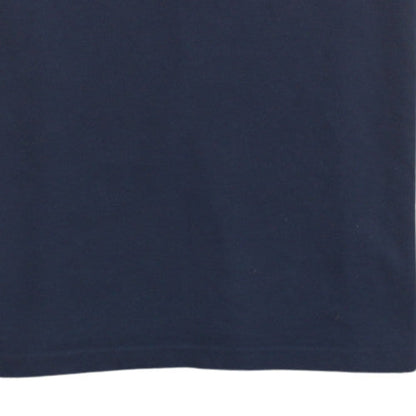 Adidas Boys Navy Blue Short Sleeve T-Shirt 13-14 Years Graphic Logo Print