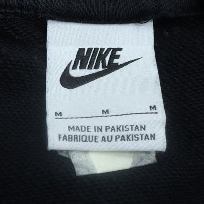 Nike Men's Black Embroidered Logo Pullover Hoodie Size M