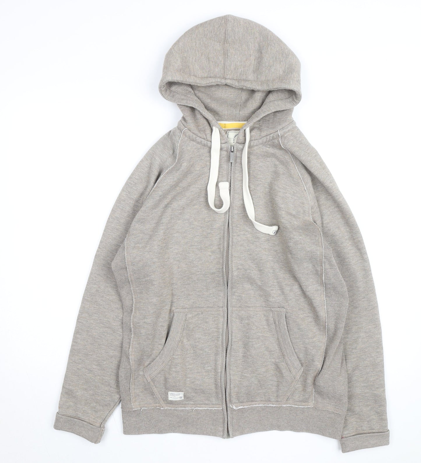 Easy Premium Clothing Men's Grey Full Zip Hoodie Medium