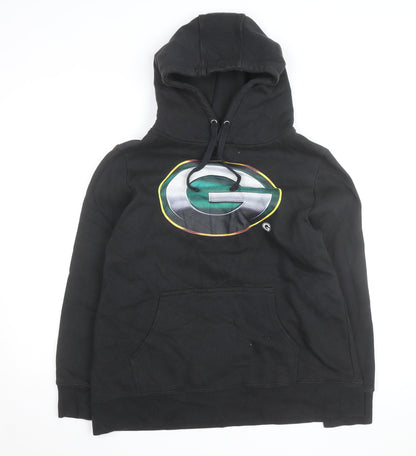 Fanatics Men's Black XL Pullover Hoodie with Sports Logo