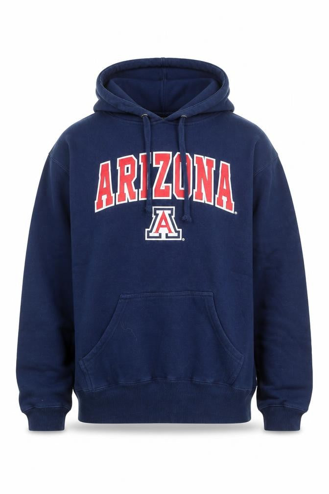 Top Of The World Men's Blue Pullover Hoodie Size S Arizona Logo