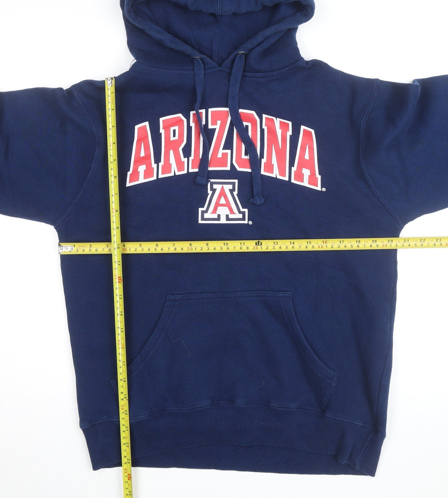 Top Of The World Men's Blue Pullover Hoodie Size S Arizona Logo