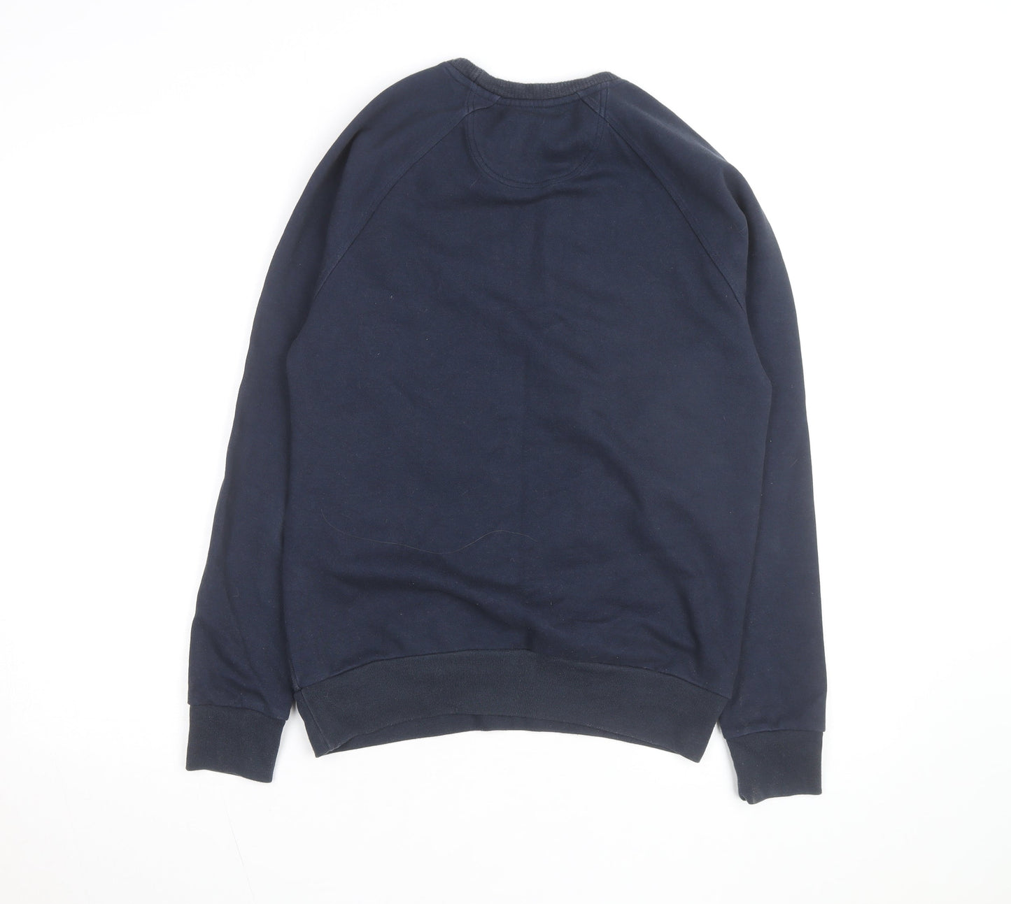 Henri Lloyd Men's Blue Regular Fit Cotton Crew Neck Sweatshirt Size S