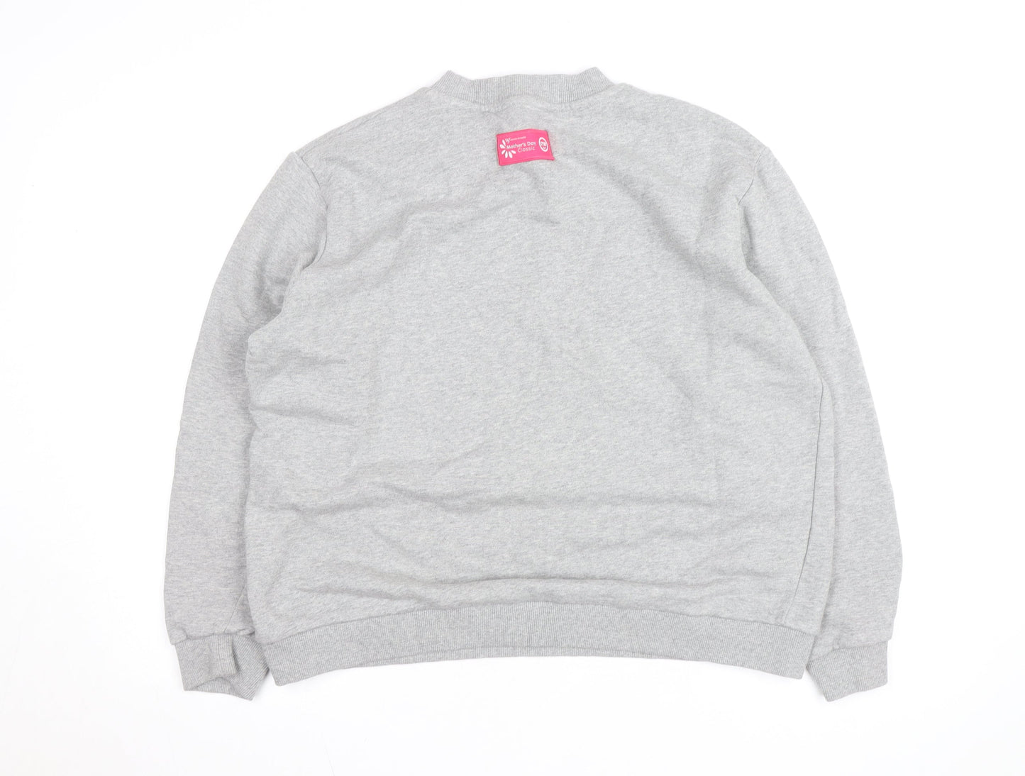 Mother's Day Classic Unisex Grey Logo Pullover Sweatshirt L