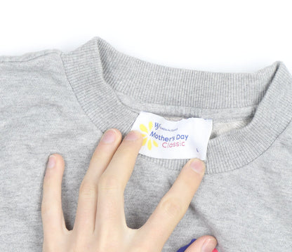 Mother's Day Classic Unisex Grey Logo Pullover Sweatshirt L