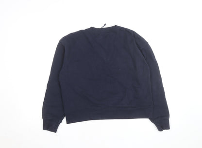 Polo Club Men's Blue Crew Neck Pullover Sweatshirt M