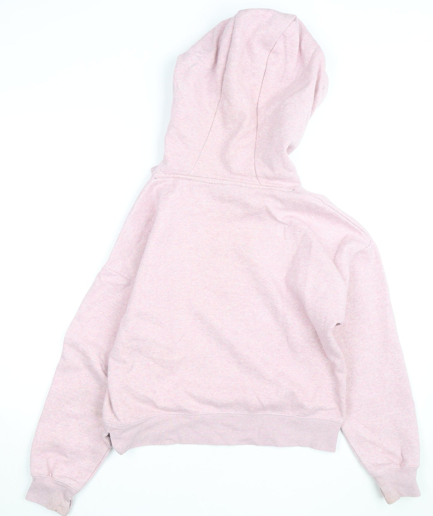Bench Womens Pink Hoodie Size 10 Pullover Cotton Blend Casual