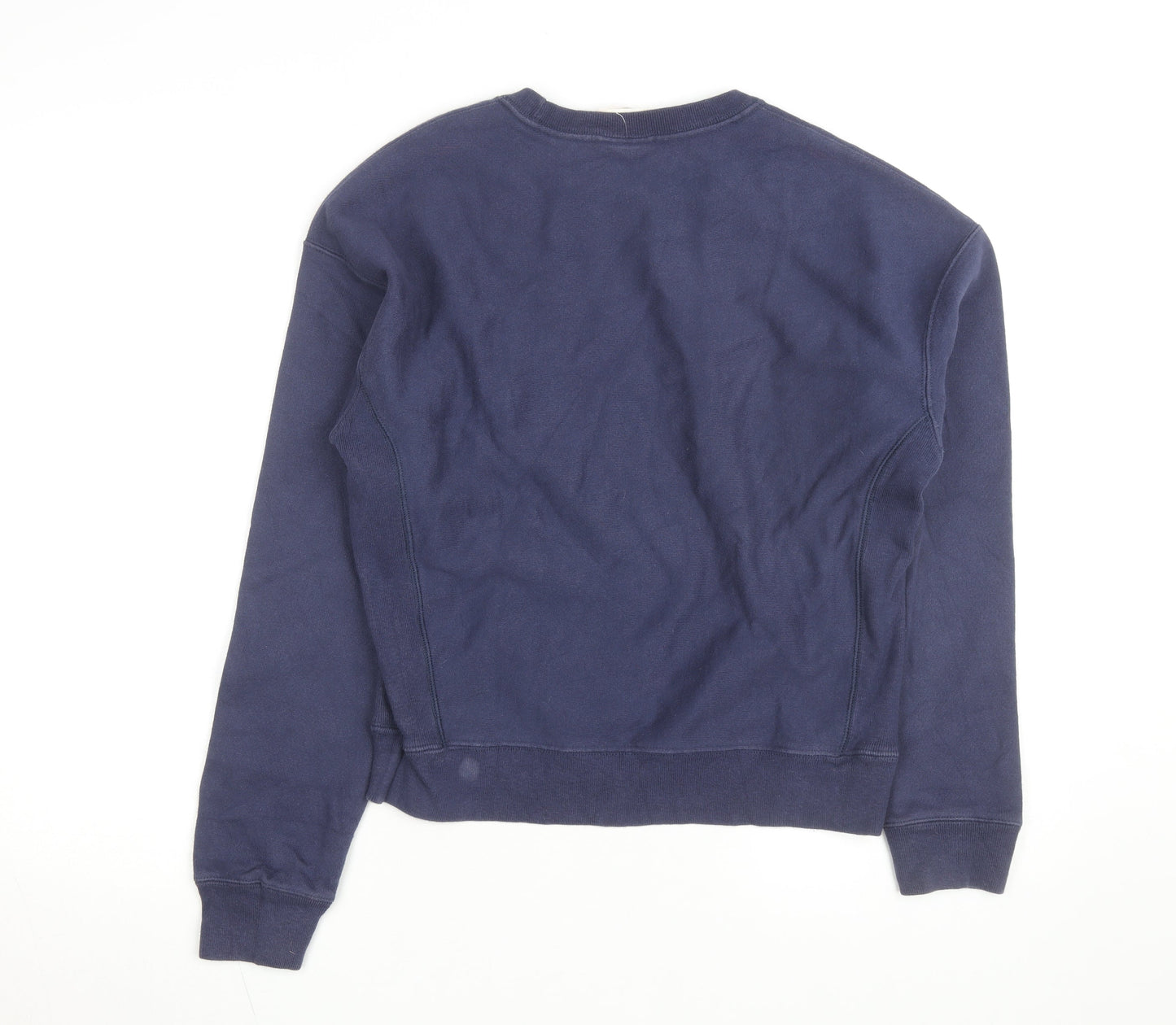 Champion Men's Blue Medium Reverse Weave Crew Neck Sweatshirt