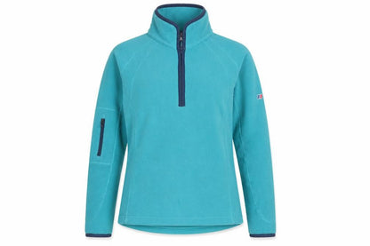 Berghaus Women's Blue Fleece Half Zip Activewear Jacket Size 8