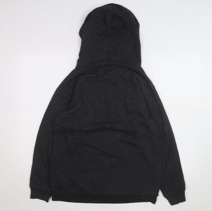 Victoria's Secret PINK Womens Charcoal Pullover Hoodie XS Fleece Lined