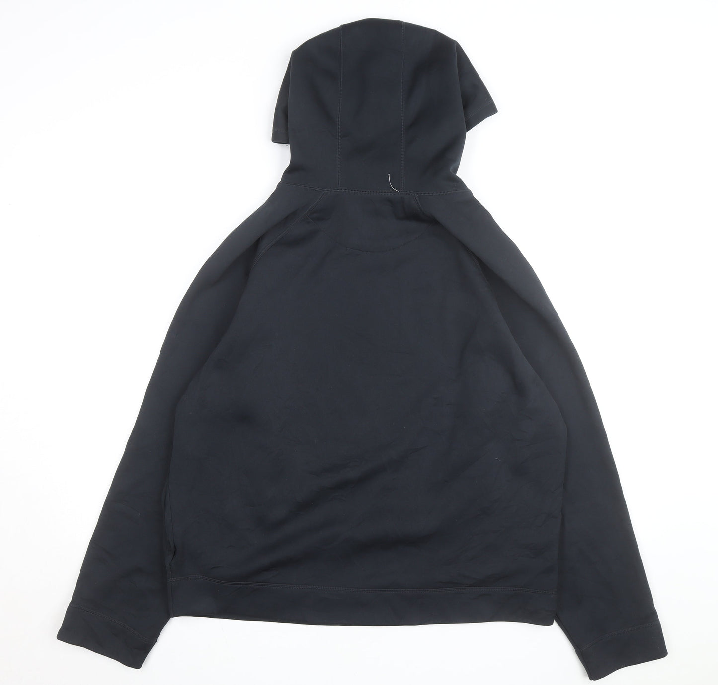 Reebok Men's Black XL Pullover Hoodie Fleece Lined Casual Sweatshirt
