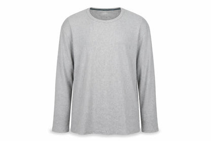 Marks and Spencer Men's Grey 2XL Long Sleeve Pyjama Top