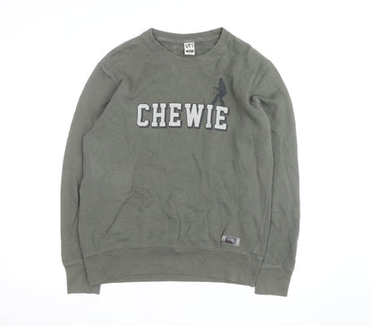 Uniqlo Men’s Green Chewie Star Wars Graphic Pullover Sweatshirt L