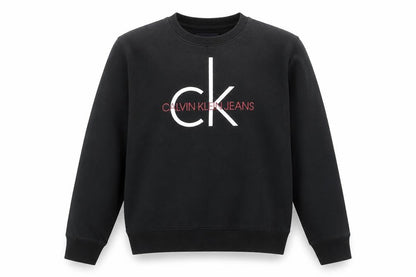 Calvin Klein Jeans Men's Black M Logo Pullover Sweatshirt