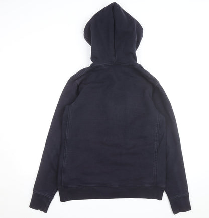 Paul Smith Men’s Blue Full Zip Hoodie Small Cotton Sweatshirt