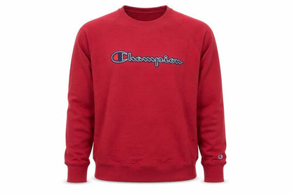 Champion Men's Red XL Crew Neck Pullover Sweatshirt