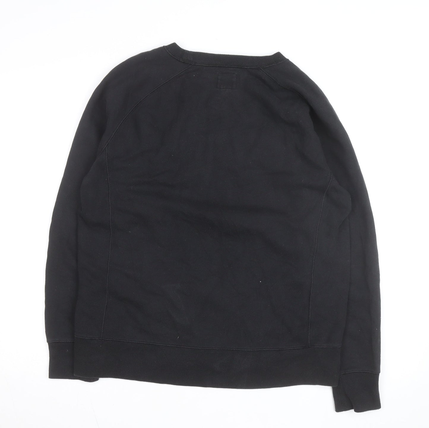 Champion Men's Black Pullover Sweatshirt Medium Embroidered Logo