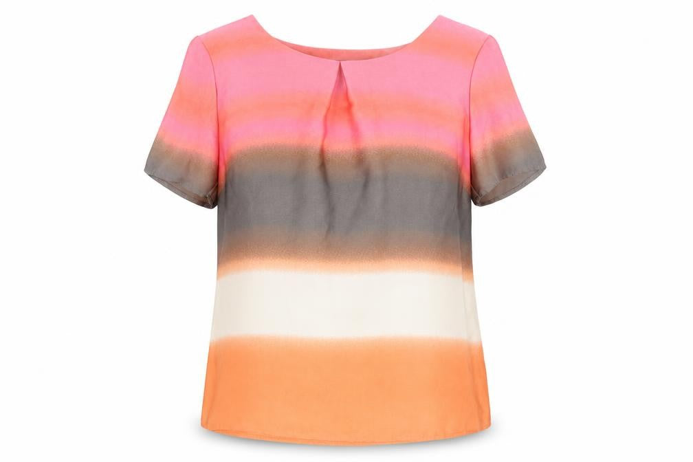 Marks & Spencer Women’s Multicoloured Short Sleeve Blouse Size 10