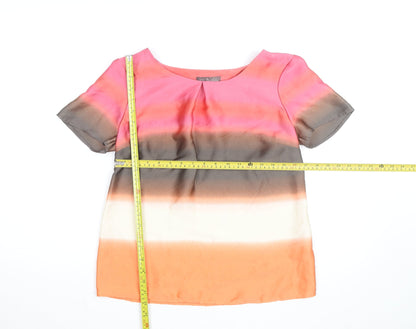 Marks and Spencer Women’s Multicoloured Short Sleeve Blouse Size 10