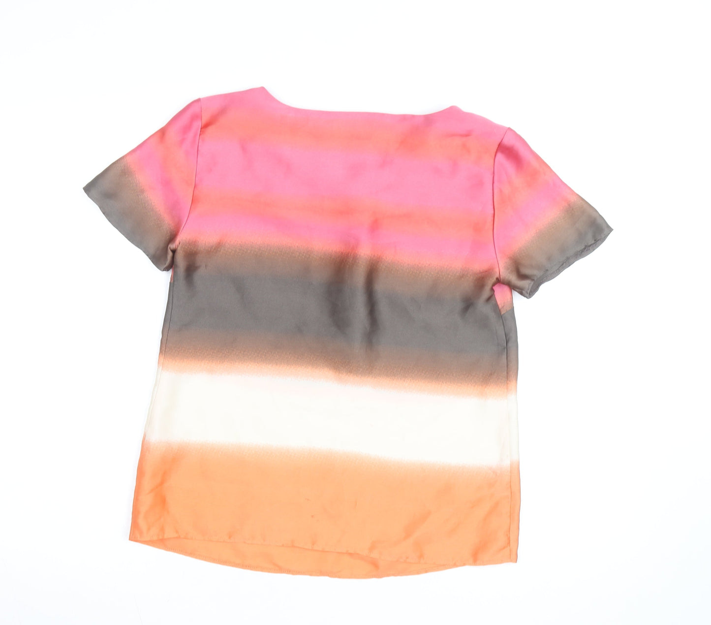 Marks and Spencer Women’s Multicoloured Short Sleeve Blouse Size 10