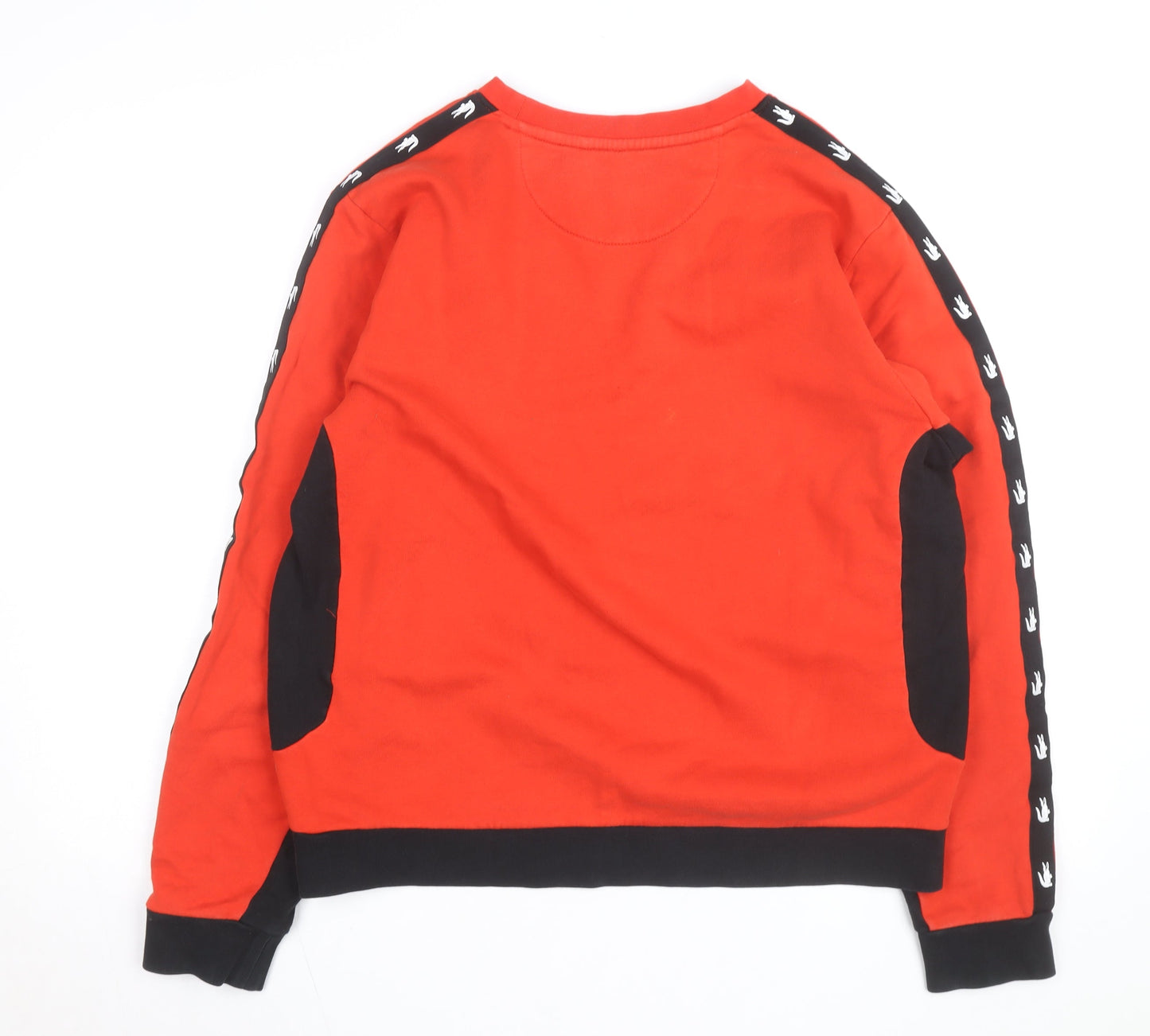 Lacoste Sport Men's Red Regular Fit Crew Neck Sweatshirt Size L