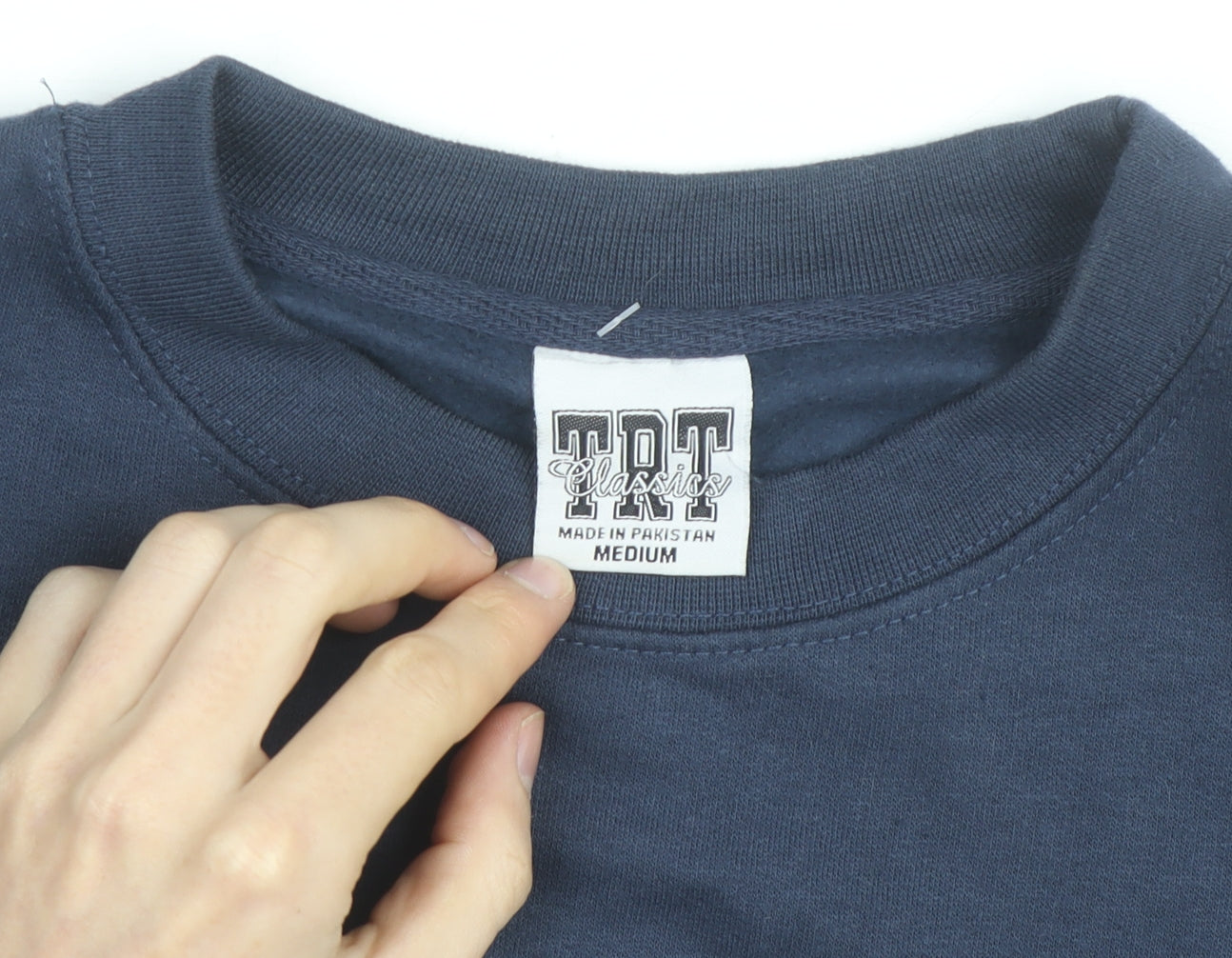 TNT Classics Men's Blue DUKE Pullover Sweatshirt Medium