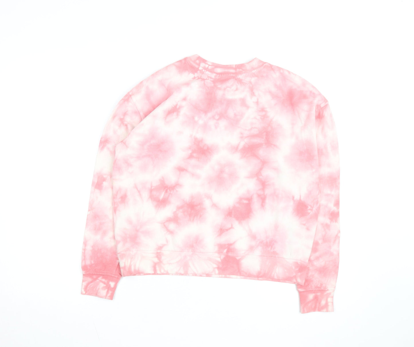 Vans Womens Pink Tie Dye Pullover Sweatshirt XS Cotton Casual