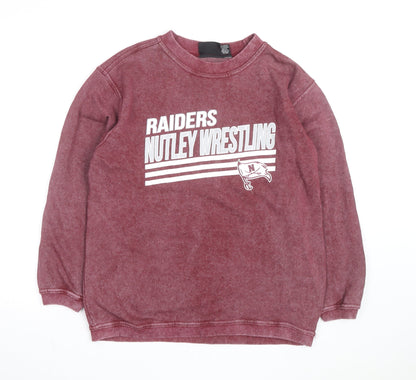 Pennant Men’s Red Nutley Wrestling Pullover Sweatshirt S