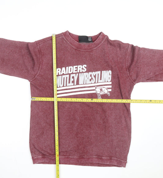 Pennant Men’s Red Nutley Wrestling Pullover Sweatshirt S