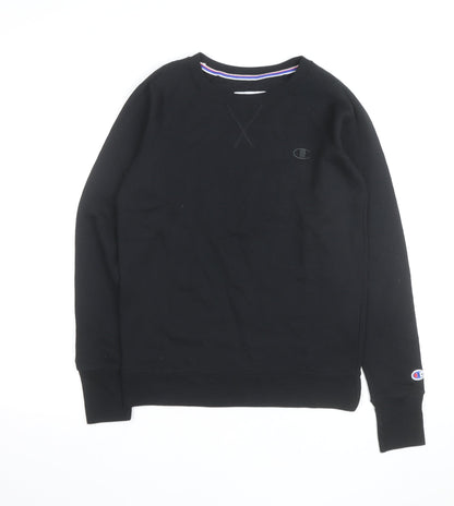 Champion Men's Black XS Crew Neck Pullover Sweatshirt