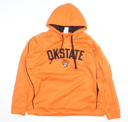 Knights Apparel Men’s Orange OKState XL Pullover Hoodie