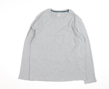 Marks and Spencer Men’s Grey XL Long Sleeve Pyjama Top