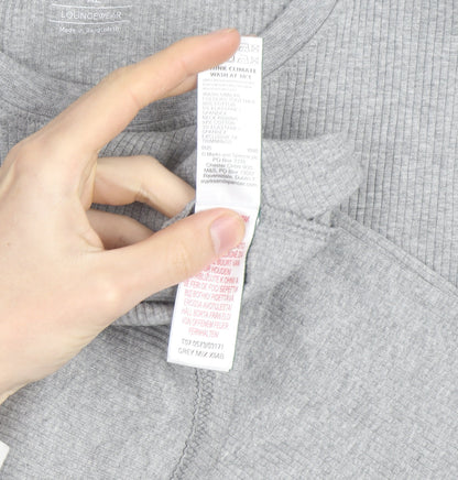 Marks and Spencer Men’s Grey XL Long Sleeve Pyjama Top