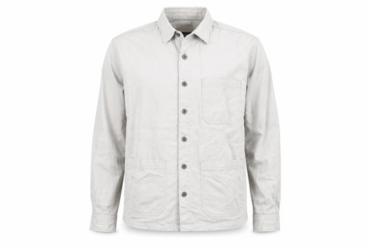 Burton Menswear London Men’s Beige Cotton Twill Button-Up Shirt L