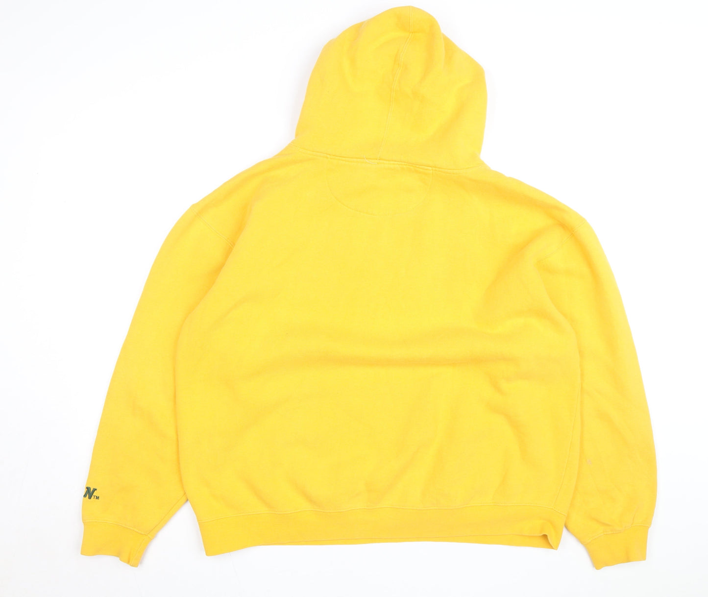 G2 Chill Gear Men's Yellow XL Pullover Hoodie NDSU Bison Graphic