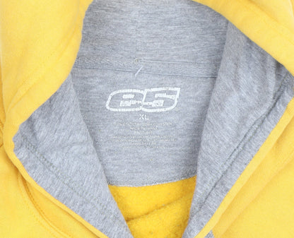 G2 Chill Gear Men's Yellow XL Pullover Hoodie NDSU Bison Graphic