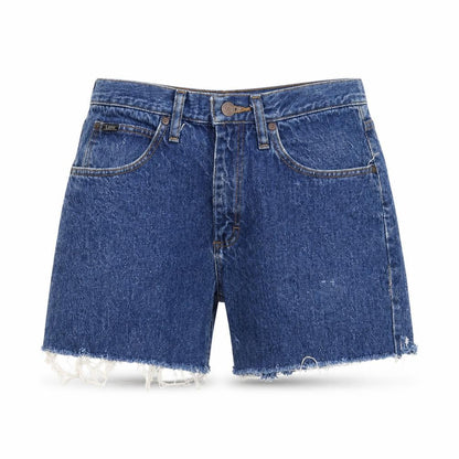 Lee Mens Blue Denim Relaxed Fit Cargo Shorts 32 Regular Cotton