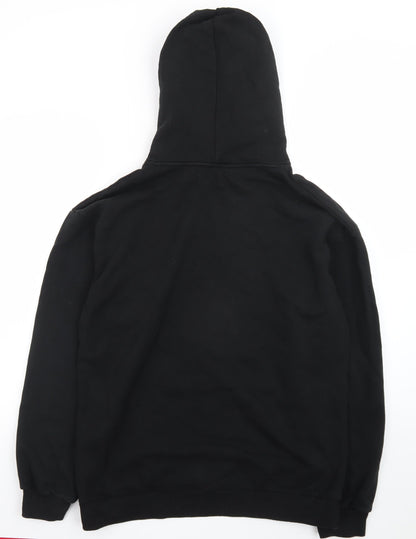 Celine Men's Black Medium Pullover Hoodie Cotton Made In Italy