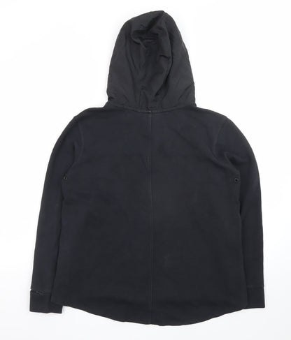 Nike Men's Black Full Zip Hoodie Medium Regular Fit