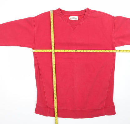 Next Men’s Red Crew Neck Pullover Sweatshirt Size L