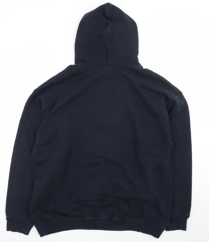 Fruit of the Loom Mens Blue XL Pullover Hoodie North Lions Sports