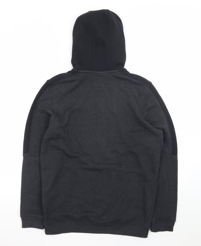 Under Armour Men's Black Small 1/2 Zip Hoodie Fleece Sweatshirt