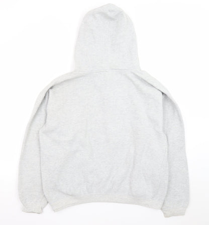 Mickey Inc Men’s Grey 1/2 Zip Walt Disney World Hoodie Size L