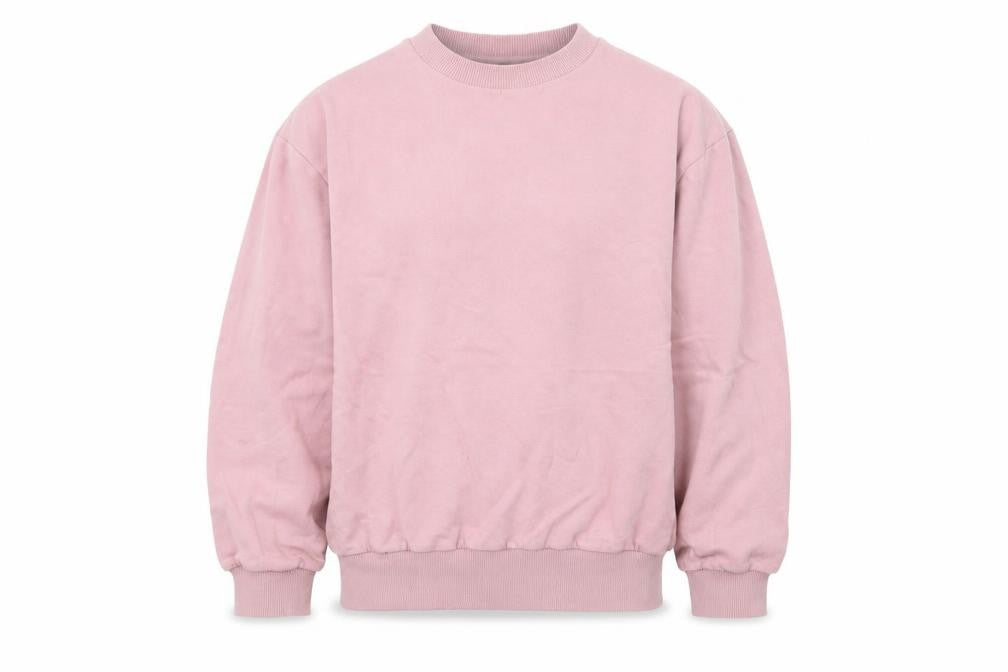 Collusion Mens Pink Crew Neck Cotton Pullover Sweatshirt Size L