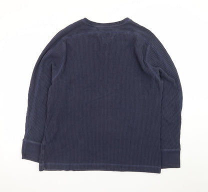 Tommy Hilfiger Men's Blue XL Pullover Crew Neck Sweatshirt